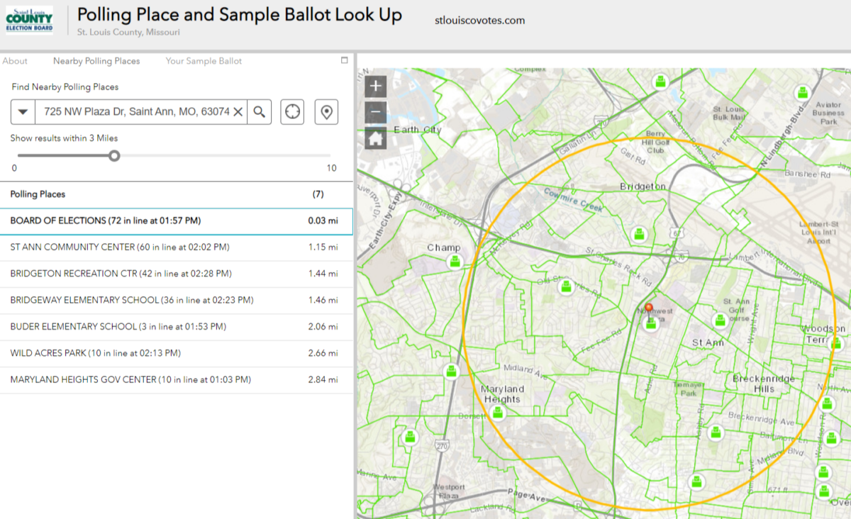 St. Louis County, Missouri Creates a Line Tracking App